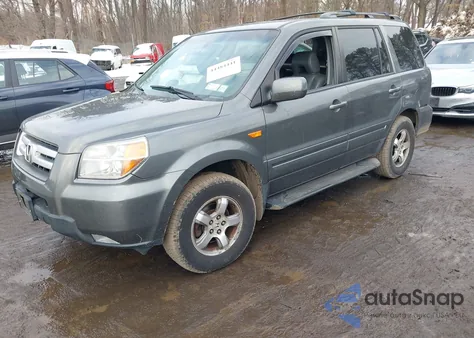 2007 Honda Pilot Ex-L z USA, uszkodzony, nr VIN 2HKYF18597H517639